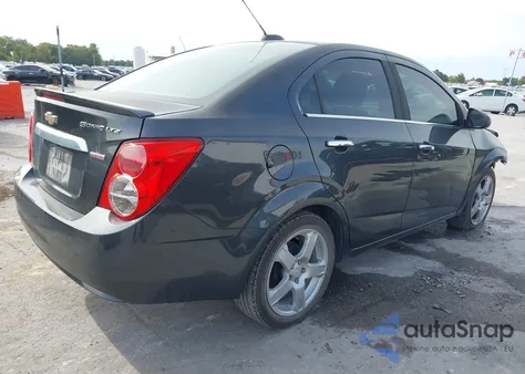 2016 Chevrolet Sonic Ltz Auto из США, поврежденный, VIN 1G1JE5SB7G4136574